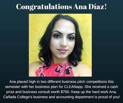 Ana Díaz impresses with her CLEANapp business pitch!